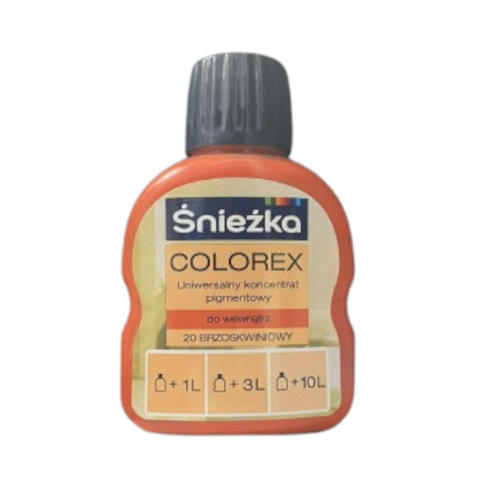 Colorex - pigment 20 brzoskwiniowy 100ml Śnieżka