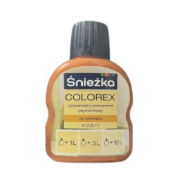 Colorex - pigment 13 żółty 100ml Śnieżka