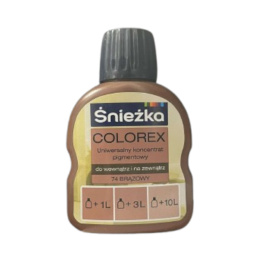 Colorex - pigment 74 brązowy 100ml Śnieżka