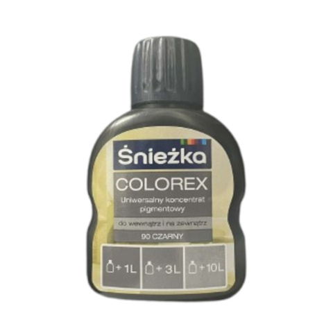 Colorex - pigment 90 czarny 100ml Śnieżka