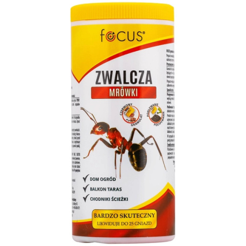 Focus zwalcza mrówki solniczka 250g Agrosimex