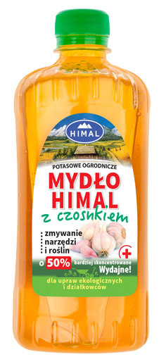 Mydło ogrodnicze potasowe z czosnkiem 500g Himal