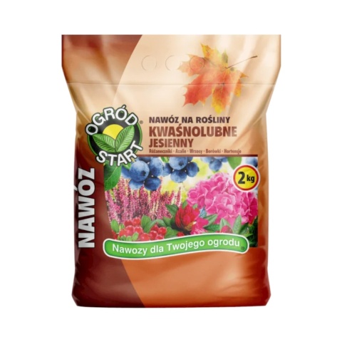 Nawóz jesienny do roślin kwaśnolubnych 2 kg Ogród Start