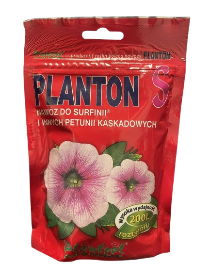 Planton S - nawóz do surfinii i innych petunii kaskadowych 200g Plantpol Planton S - nawóz do surfinii i innych petunii kaskadowych 200g Plantpol