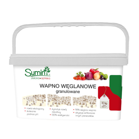 Wapno węglanowe granulowane 3kg Sumin